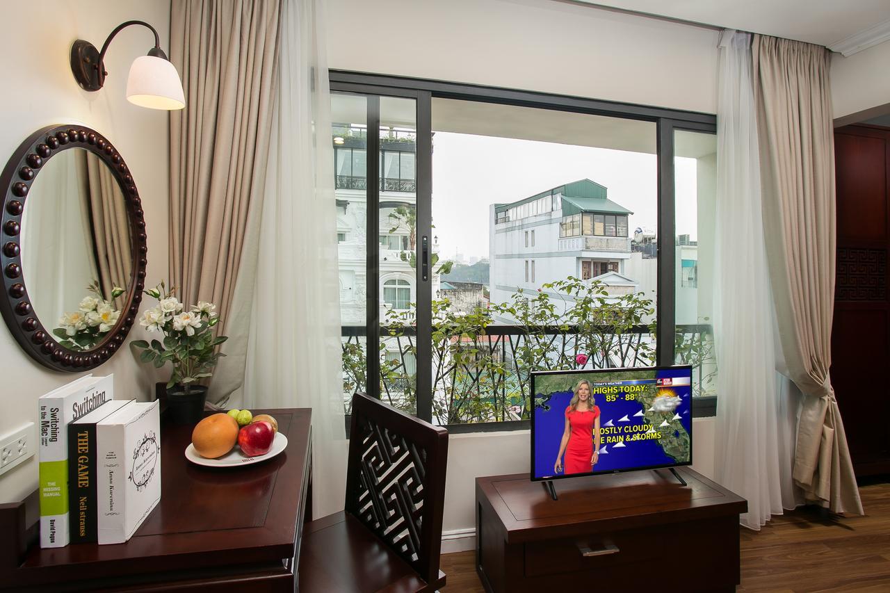 Au Coeur D'Hanoi Boutique Hotel Bagian luar foto