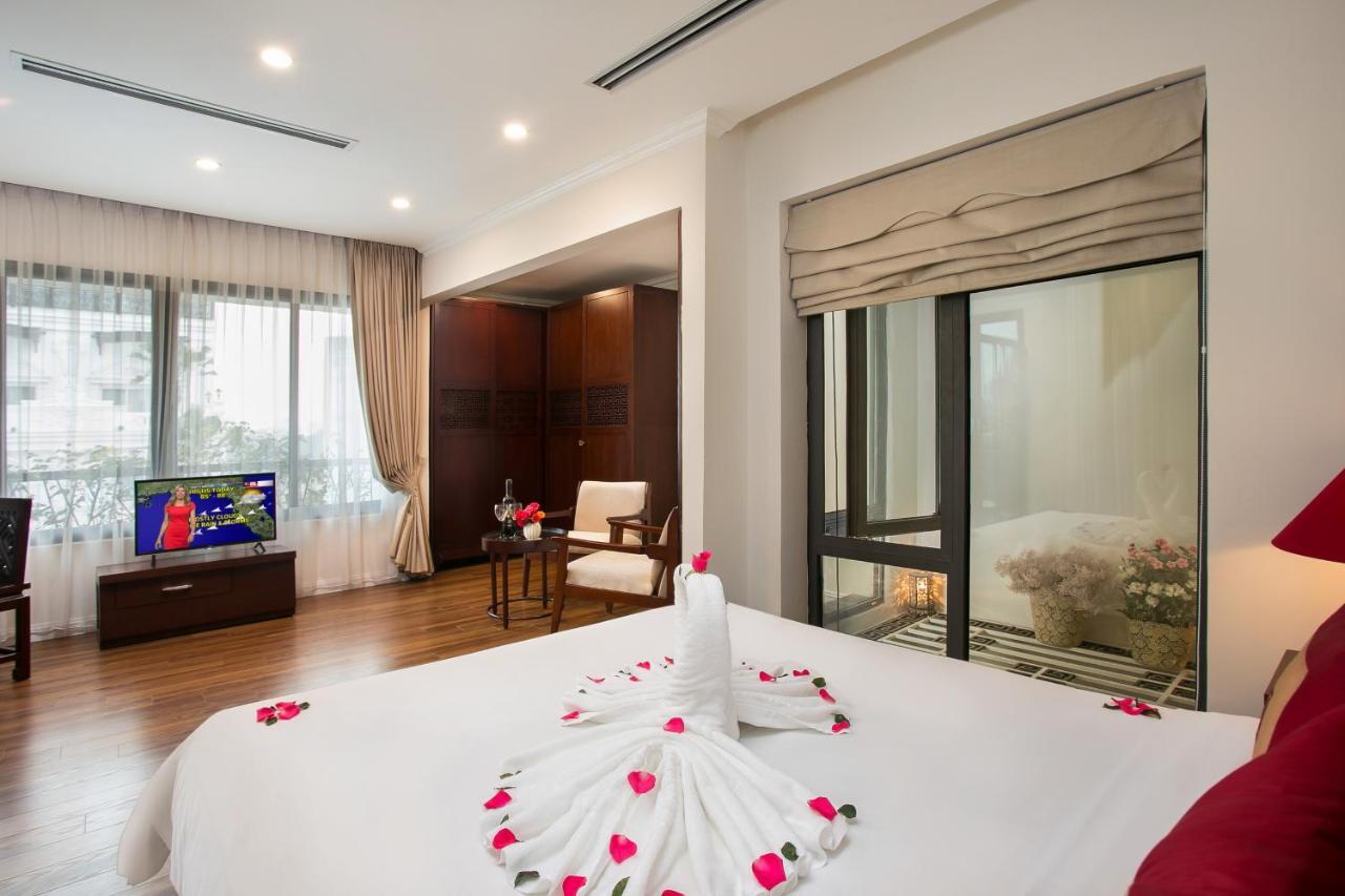 Au Coeur D'Hanoi Boutique Hotel Bagian luar foto